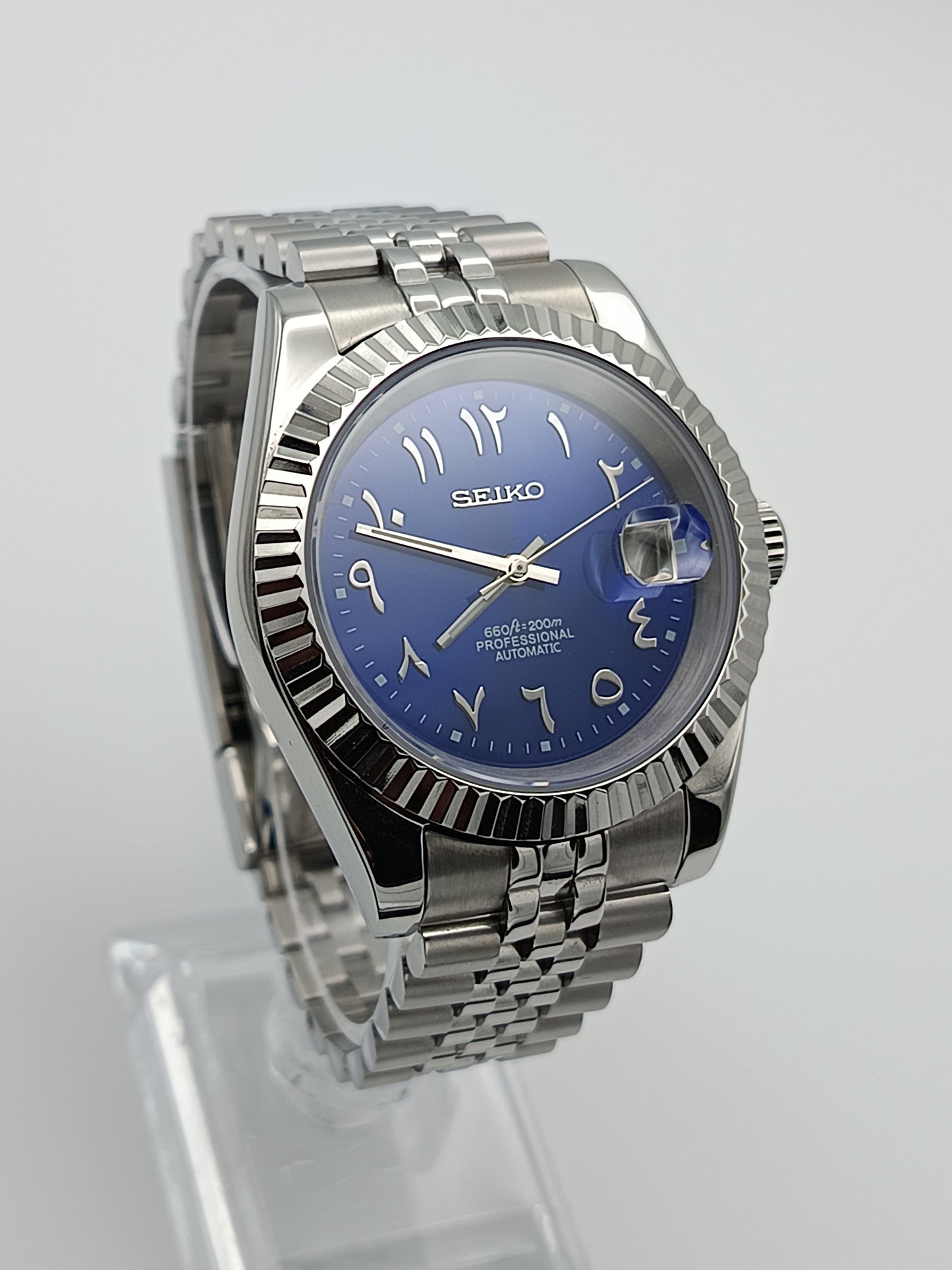 Seiko Arabic Datejust Mod