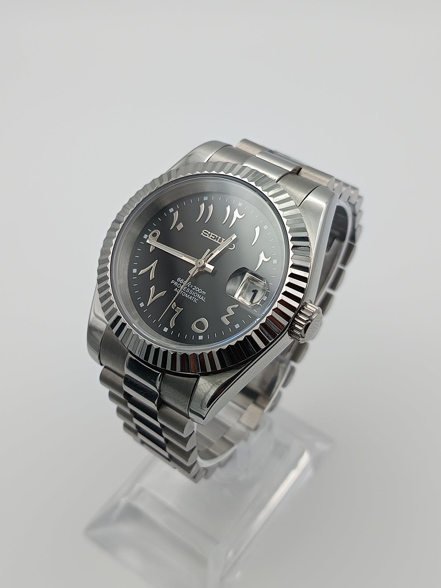 Seiko Arabic Datejust Mod