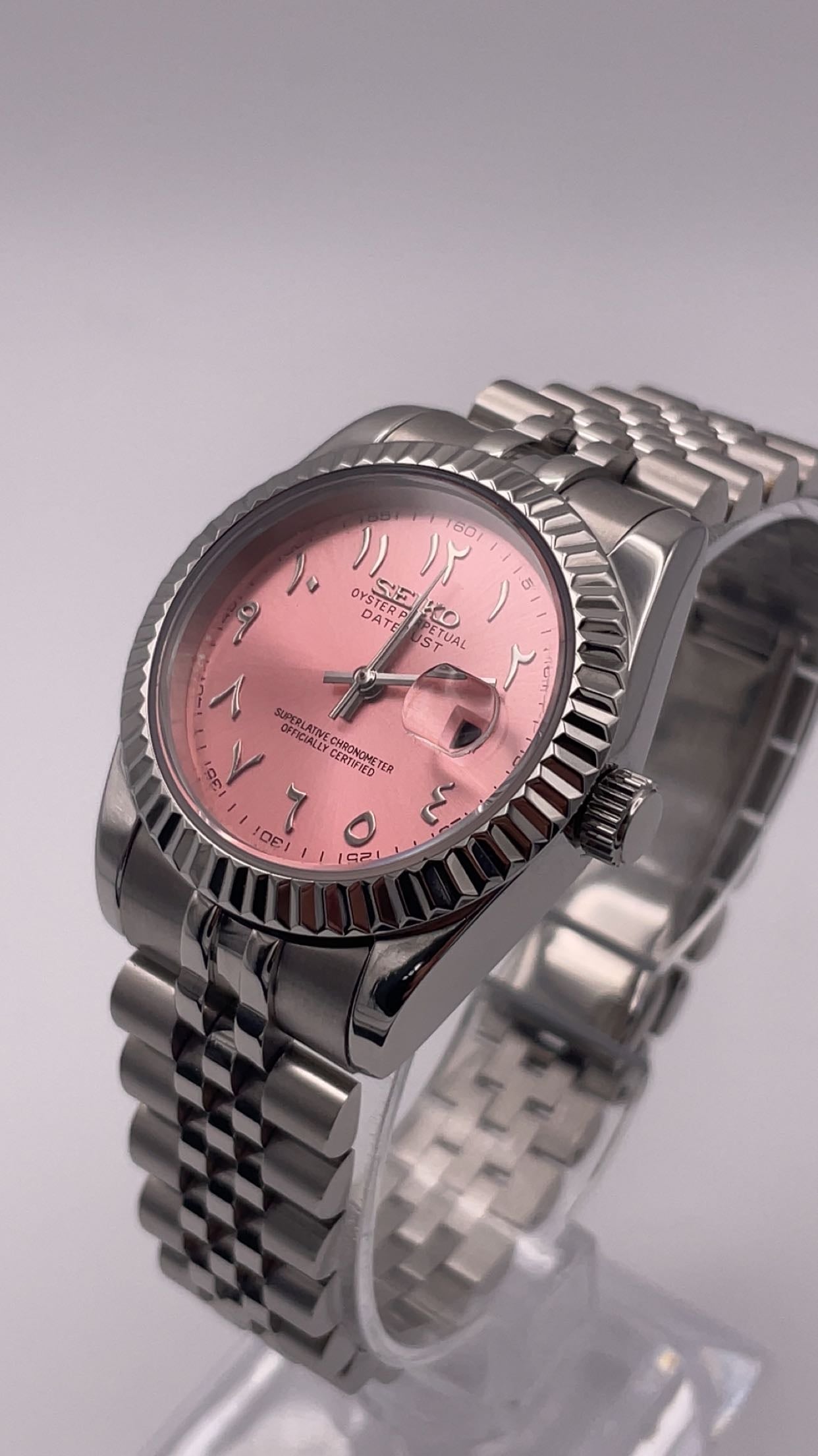 Women's Seiko Arabic Datejust Mod