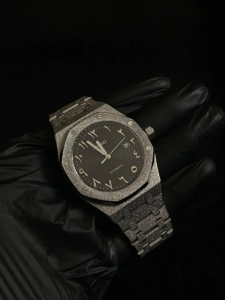 Seiko Frosted Royal Oak Arabic Mod