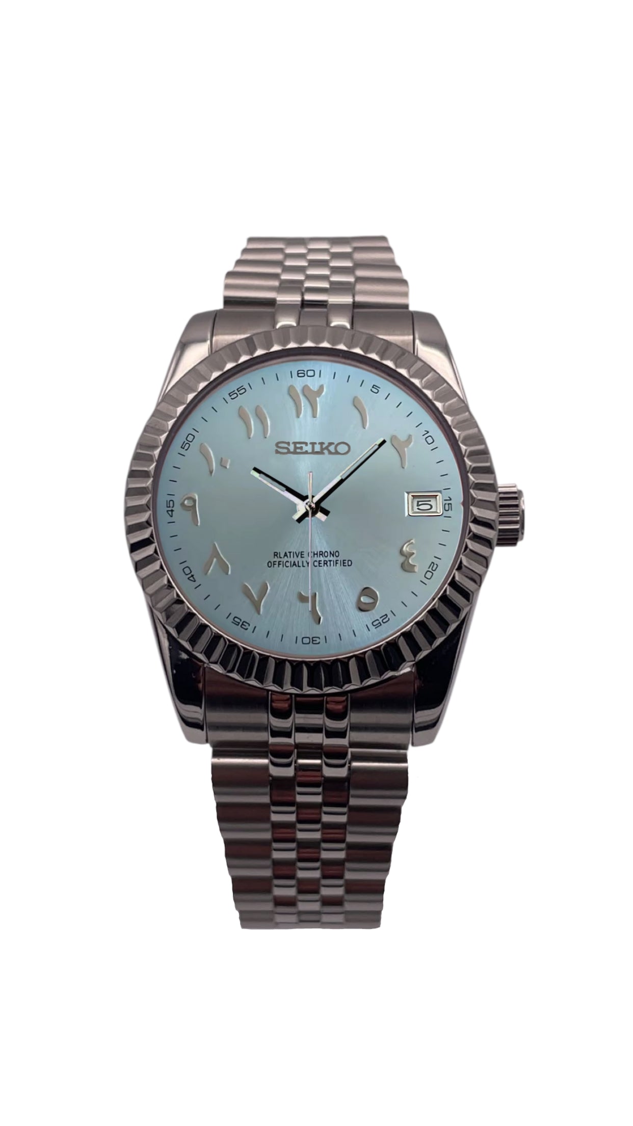Women's Seiko Arabic Datejust Mod
