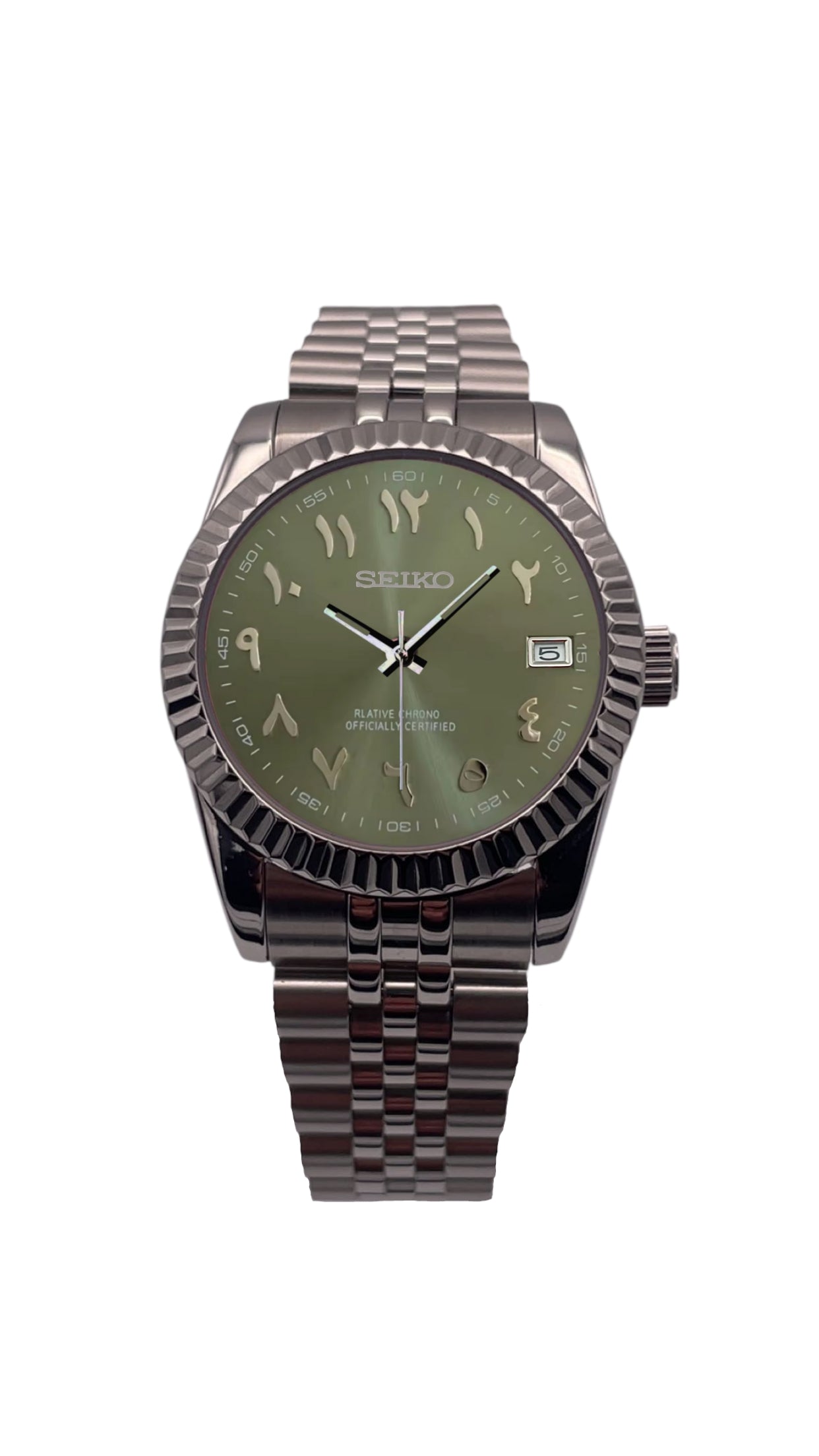 Women's Seiko Arabic Datejust Mod