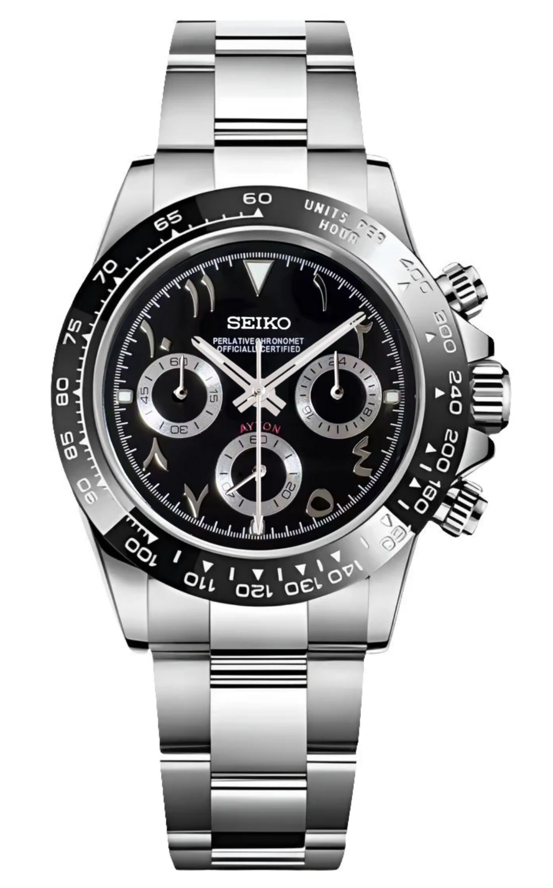Seiko Daytona Arabic Mod