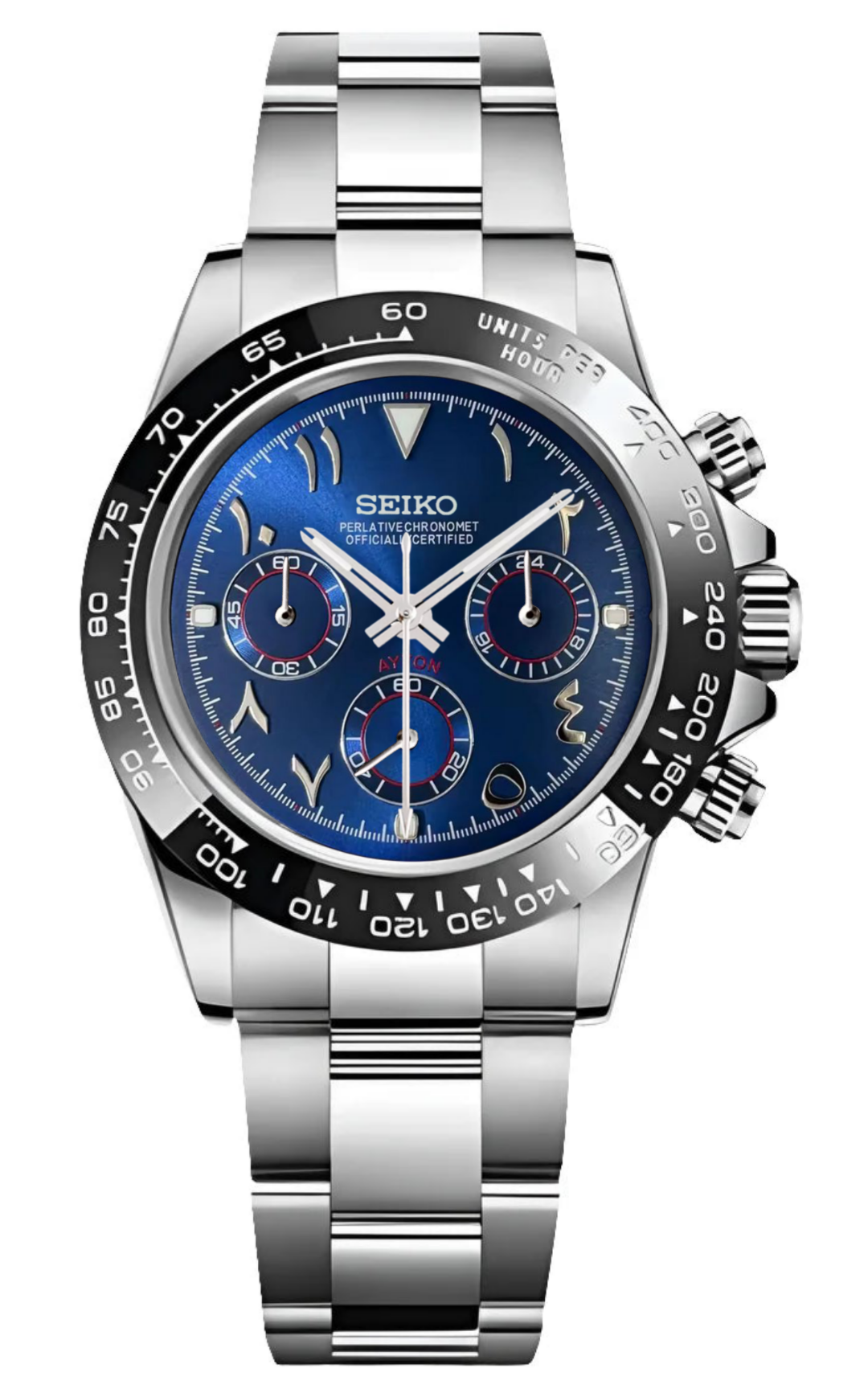 Seiko Daytona Arabic Mod