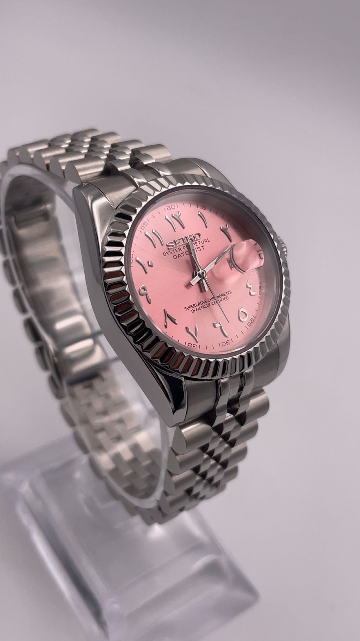 Women's Seiko Arabic Datejust Mod