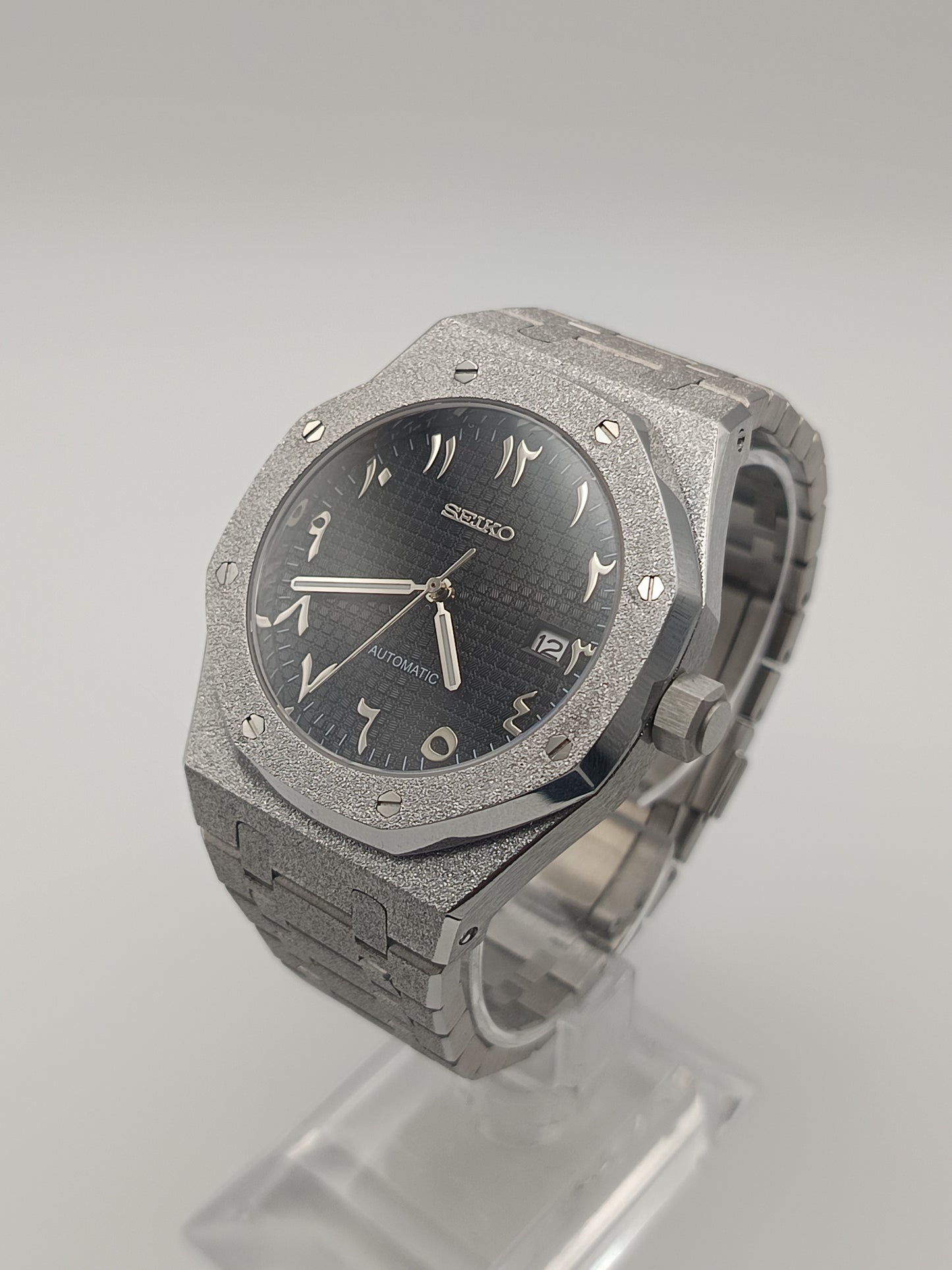 Seiko Frosted Royal Oak Arabic Mod