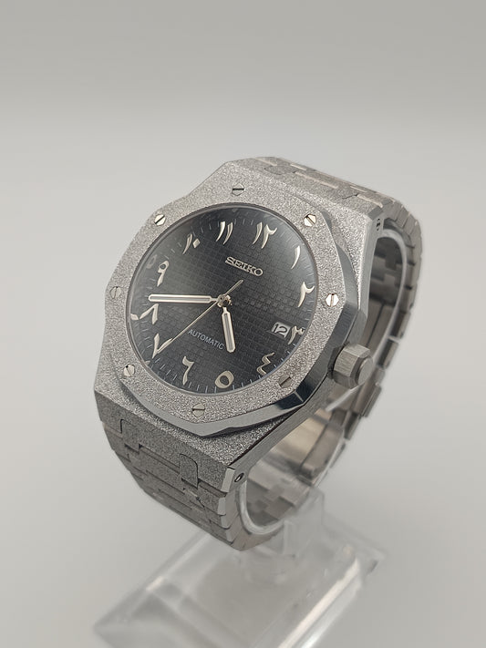 Seiko Frosted Royal Oak Arabic Mod