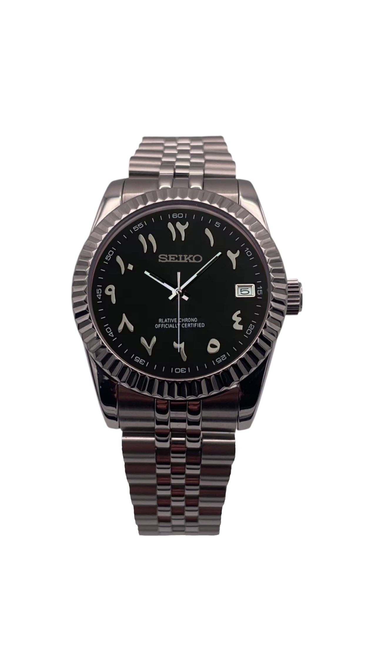 Women's Seiko Arabic Datejust Mod