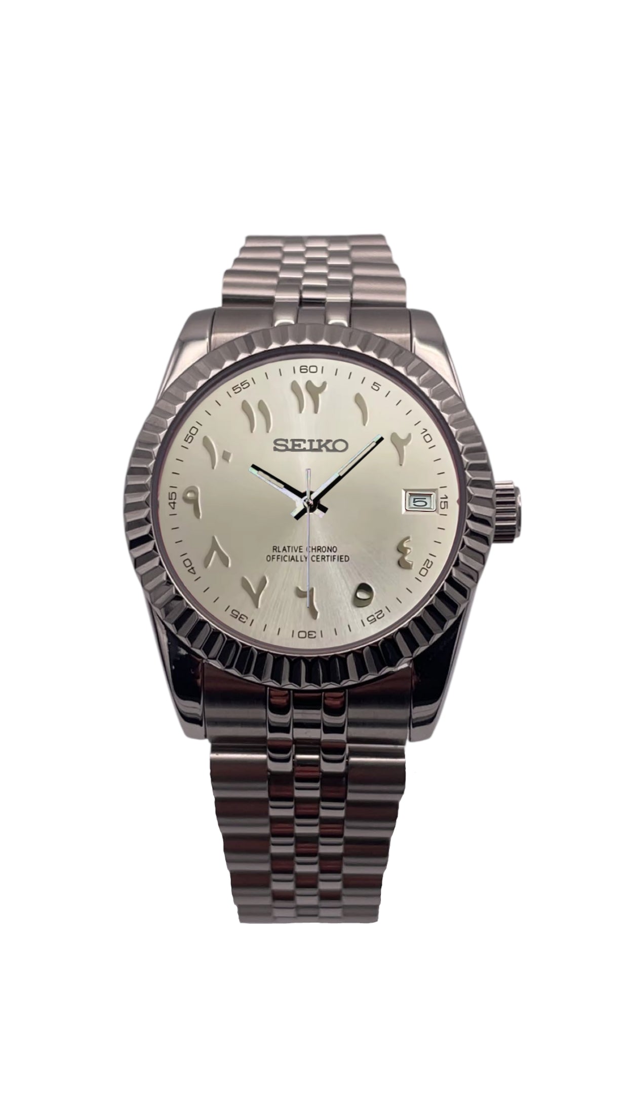 Women's Seiko Arabic Datejust Mod