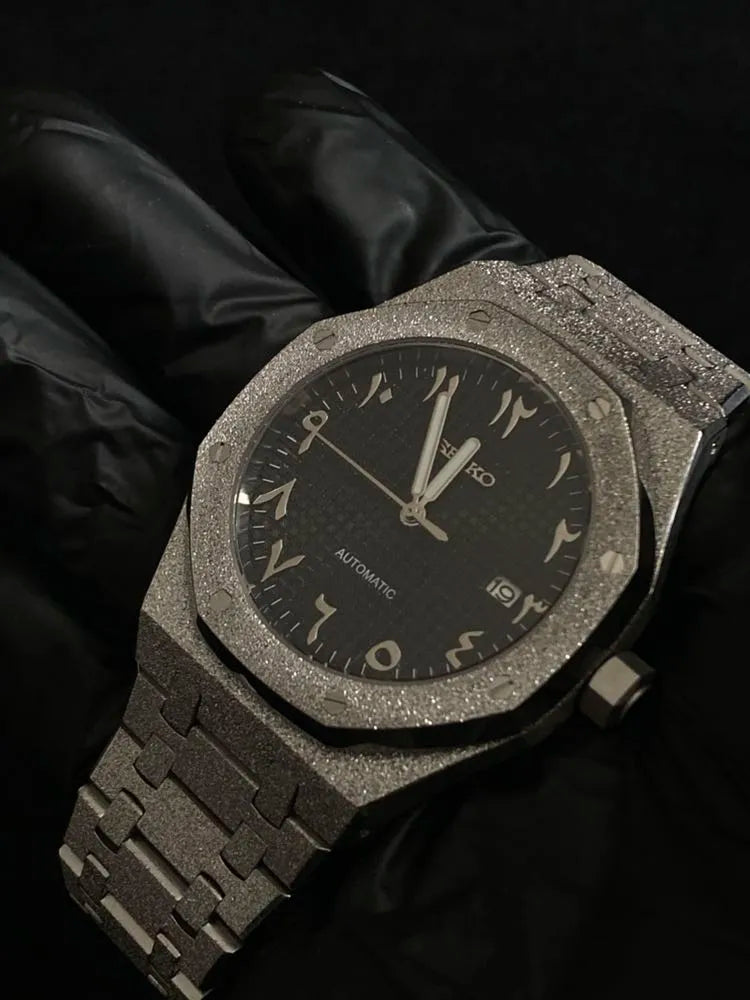 Seiko Frosted Royal Oak Arabic Mod