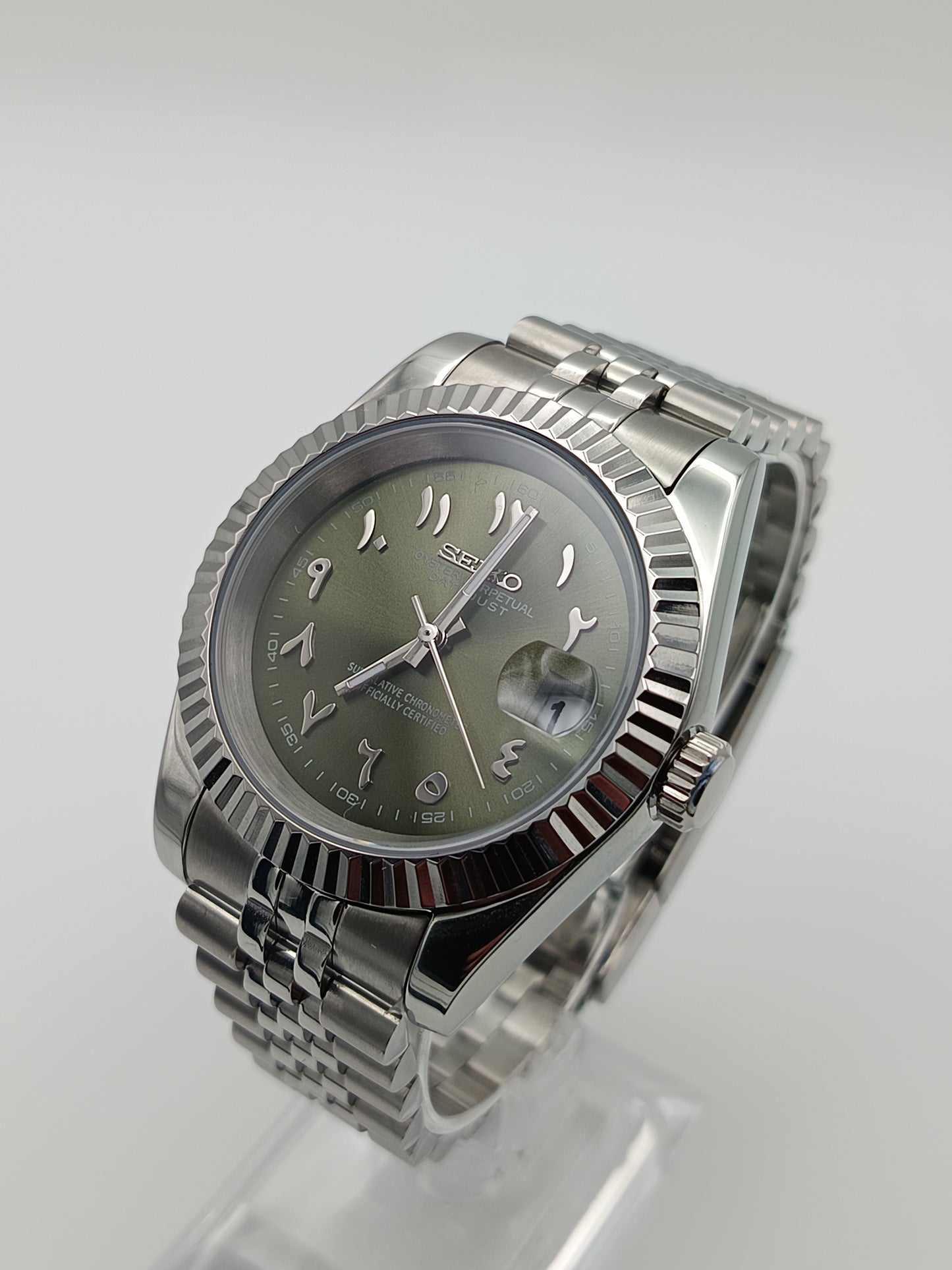 Seiko Arabic Datejust Mod