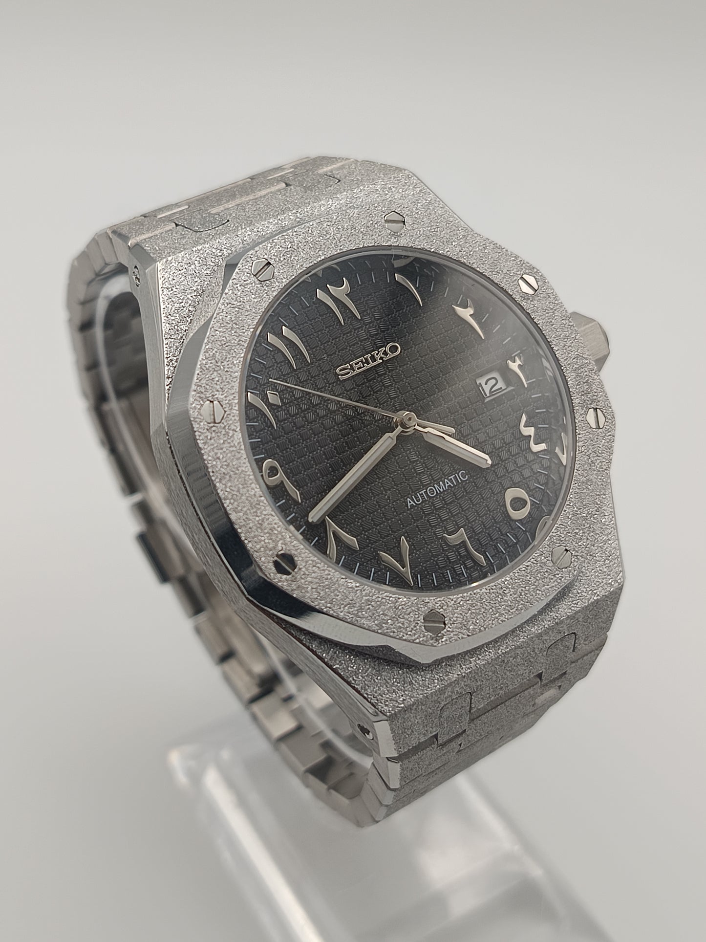 Seiko Frosted Royal Oak Arabic Mod